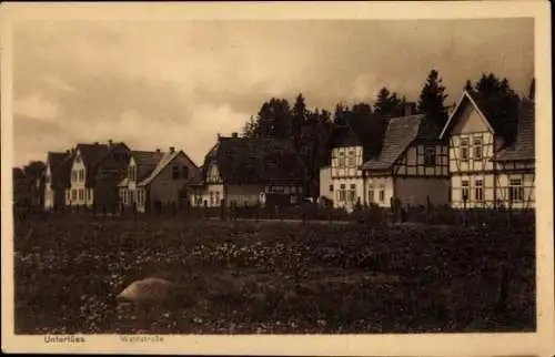 Ak Unterlüß Südheide Niedersachsen, Waldstraße