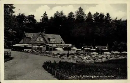 Ak Bad Oldesloe in Holstein, Gaststätte Buddikate, Terrasse