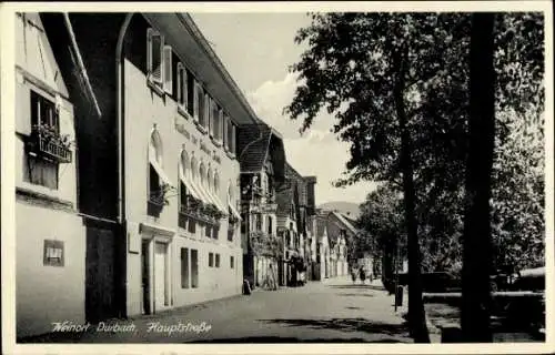 Ak Durbach in Baden, Hauptstraße