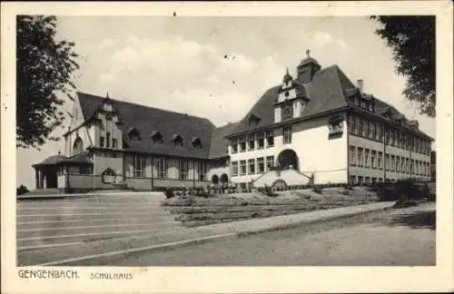 Ak Gengenbach im Schwarzwald, Schulhaus