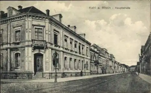 Ak Kehl am Rhein, Hauptstraße