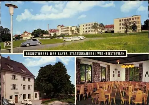 Ak Freising in Oberbayern, Braustüberl, Bayer. Staatsbrauerei Weihenstephan