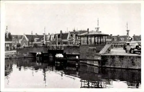 Ak Sneek-Friesland Niederlande, Oppenhuizerbrug