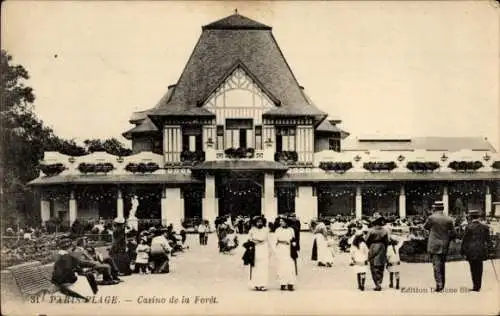 Ak Le Touquet Paris Plage Pas de Calais, Casino de la Foret