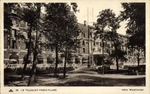 Ak Le Touquet Paris Plage Pas de Calais, Hotel Westminster