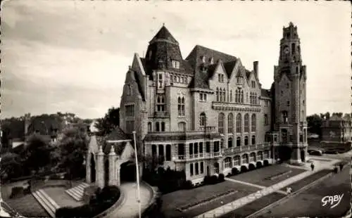 Ak Le Touquet Paris Plage Pas de Calais, Rathaus