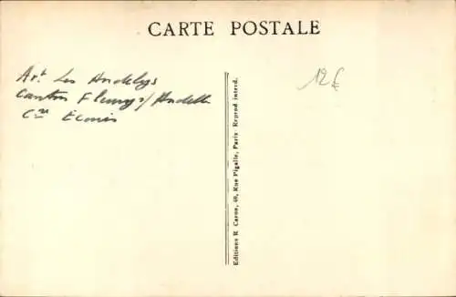 Ak Écouis Eure, Place de la Église