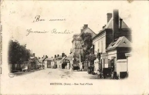 Ihr Ak Breteuil, Rue Paul du Urclé