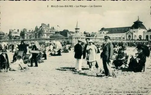 Ak Malo les Bains Nord, Plage, Casino