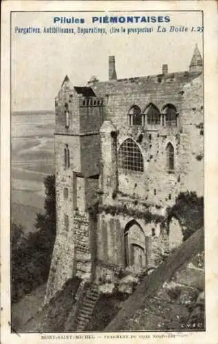 Ak Le Mont Saint Michel Manche, Abtei