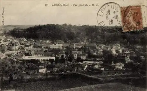 Ak Longuyon Meurthe et Moselle, Gesamtansicht