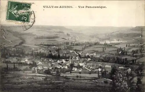 Ak Villy-en-Auxois Côte d’Or, Panorama