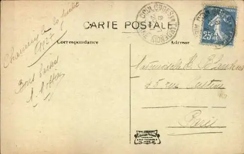 Ak Fère in Tardenois Aisne, vor der Invasion von 1918, Ancien Chateau Les Arcades