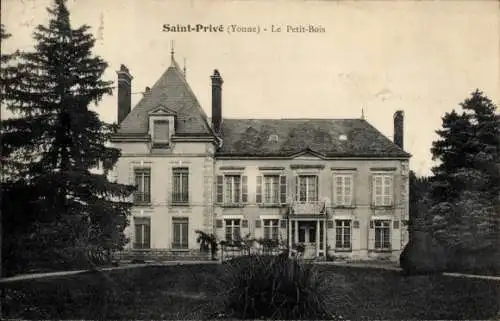 Ak Saint Privé Yonne, le Petit-Bois