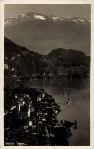 Ak Vitznau Kanton Luzern, Gesamtansicht