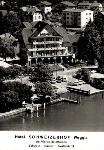 Ak Weggis Kanton Luzern, Hotel Schweizerhof