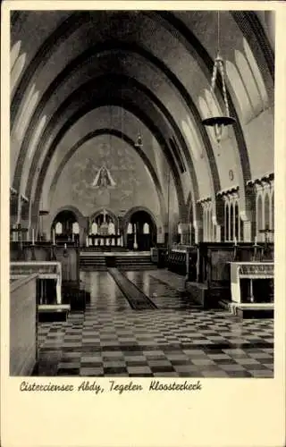 Ak Tegelen Heidenend Venlo Limburg Niederlande, Zisterzienserkloster, Klosterkirche