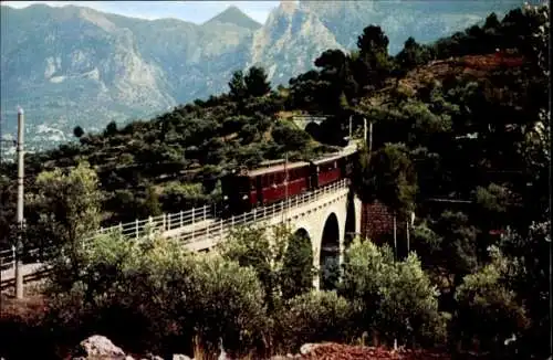 Ak Soller Mallorca Balearische Inseln, Eisenbahnbrücke