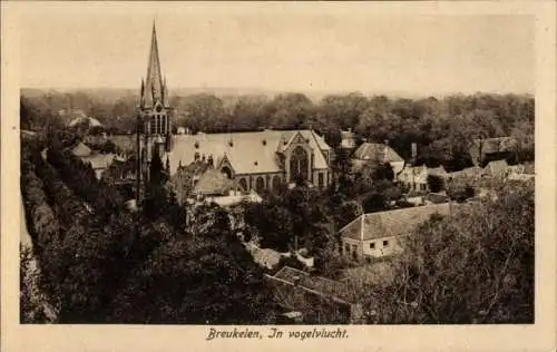 Ak Breukelen Stichtse Vecht Utrecht Niederlande, Kirche, Luftbild