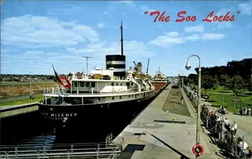 Ak Sault Sainte Marie Michigan USA, Soo Locks