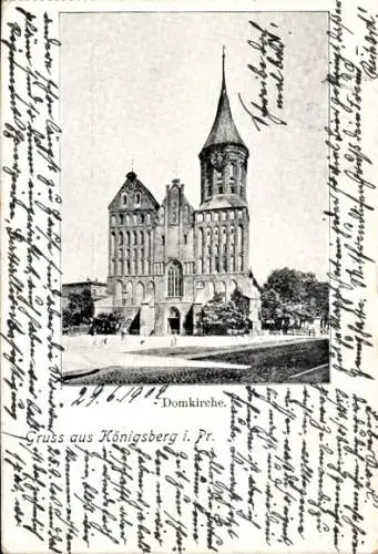 Ak Kaliningrad Königsberg Ostpreußen, Domkirche