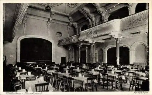 Ak Magdeburg an der Elbe, Gartenlokal Wilhelma, Prunksaal