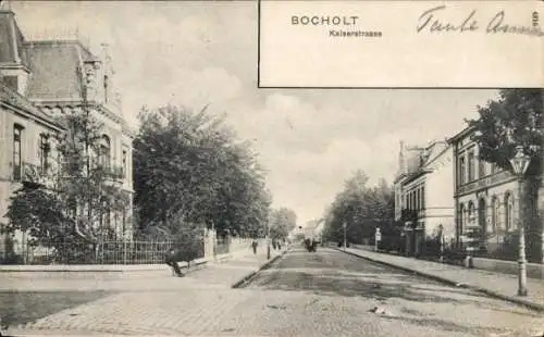 Ak Bocholt im Münsterland, Kaiserstraße