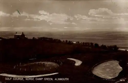 Ak Alnmouth Northumberland, Golf Course, Norse Camp Green