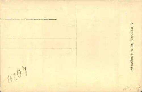 Foto Ak Berlin, Mädchen mit einer Puppe, Portrait