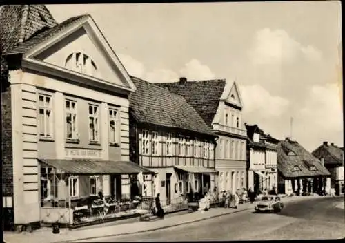 Ak Schönberg in Mecklenburg, Markt, Hotel am Markt