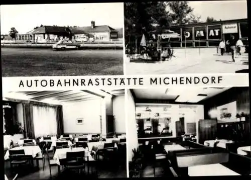 Ak Michendorf, Autobahnraststätte