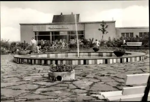 Ak Penig in Sachsen, Einkaufskombinat, Marktplatz