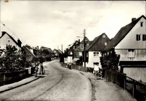 Ak Raum Stollberg im Erzgebirge, Straße