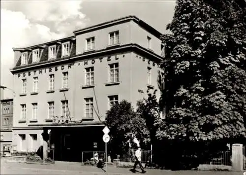 Ak Pößneck in Thüringen, HO-Hotel Posthirsch