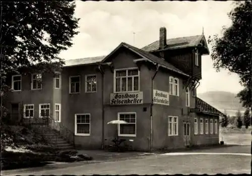 Ak Königsee Rottenbach in Thüringen, Gasthaus Felsenkeller