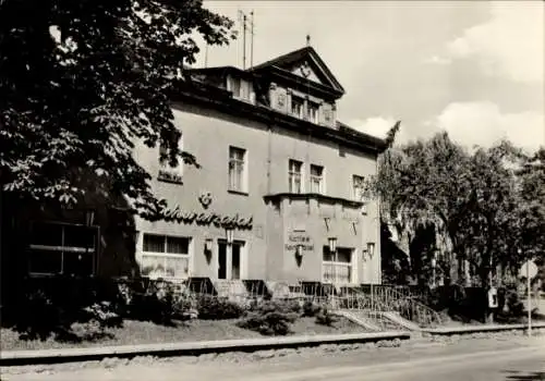 Ak Bad Blankenburg in Thüringen, HO-Gaststätte Schwarzatal