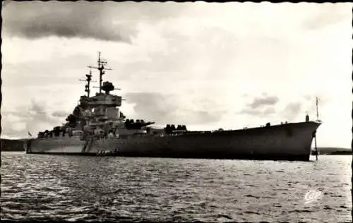 Ak Französisches Kriegsschiff Jean Bart, Französische Marine