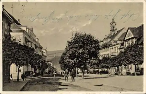 Ak Triberg im Schwarzwald, Marktplatz