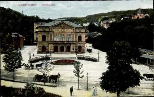 Ak Baden Baden am Schwarzwald, Hoftheater