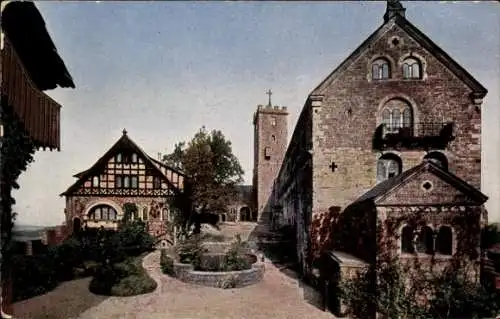 Ak Eisenach, Hotel und Restaurant auf der Wartburg