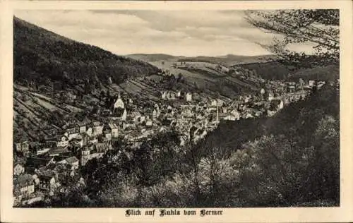 Ak Ruhla in Thüringen, Blick vom Bermer