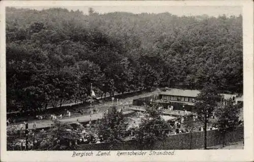 Ak Remscheid im Bergischen Land, Strandbad