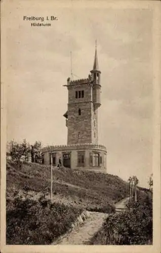 Ak Freiburg im Breisgau, Hildaturm