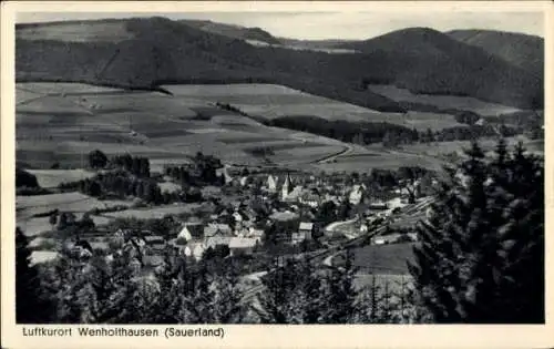 Ak Wenholthausen Eslohe im Sauerland, Panorama