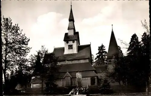 Ak Hahnenklee Bockswiese Goslar im Harz, Kirche