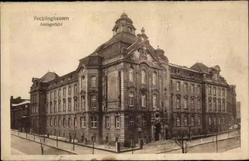 Ak Recklinghausen im Ruhrgebiet, Amtsgericht