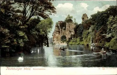 Ak Horn Bad Meinberg im Teutoburger Wald Westfalen, Externsteine