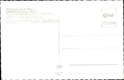 Ak Clausthal Zellerfeld im Oberharz, Marktkirche zum Heiligen Geist