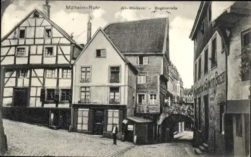 Ak Mülheim an der Ruhr, Altstadt, Bogenstraße, Bazar