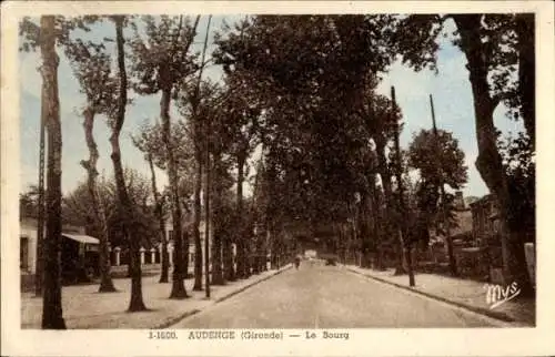 Ak Audenge Gironde, Le Bourg